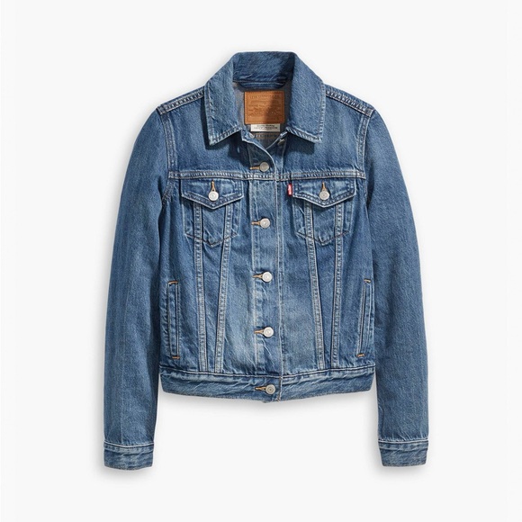 Levi's Women’s Blue Denim Jacket, size M - Picture 1 of 6